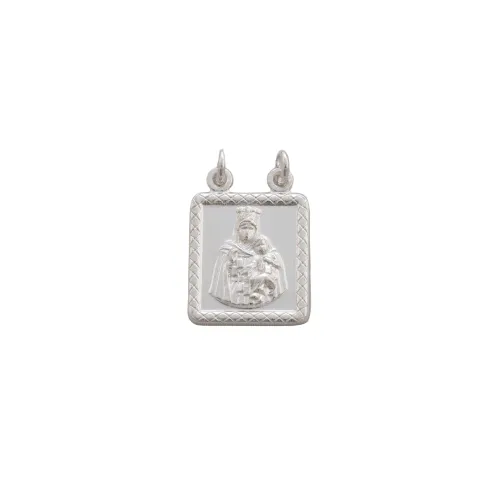 Dije Escapulario - Virgen del Carmen 1,4 cm