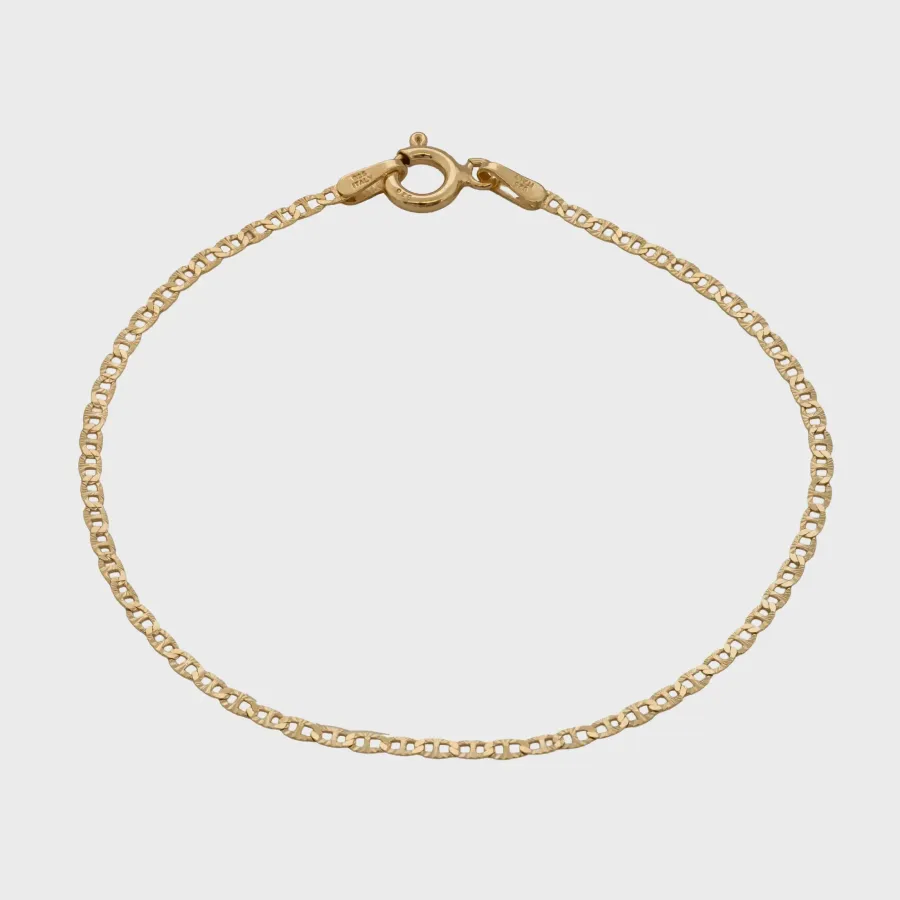Pulsera Escalerita Con Destellos IT 1.7 mm 16.5 cm