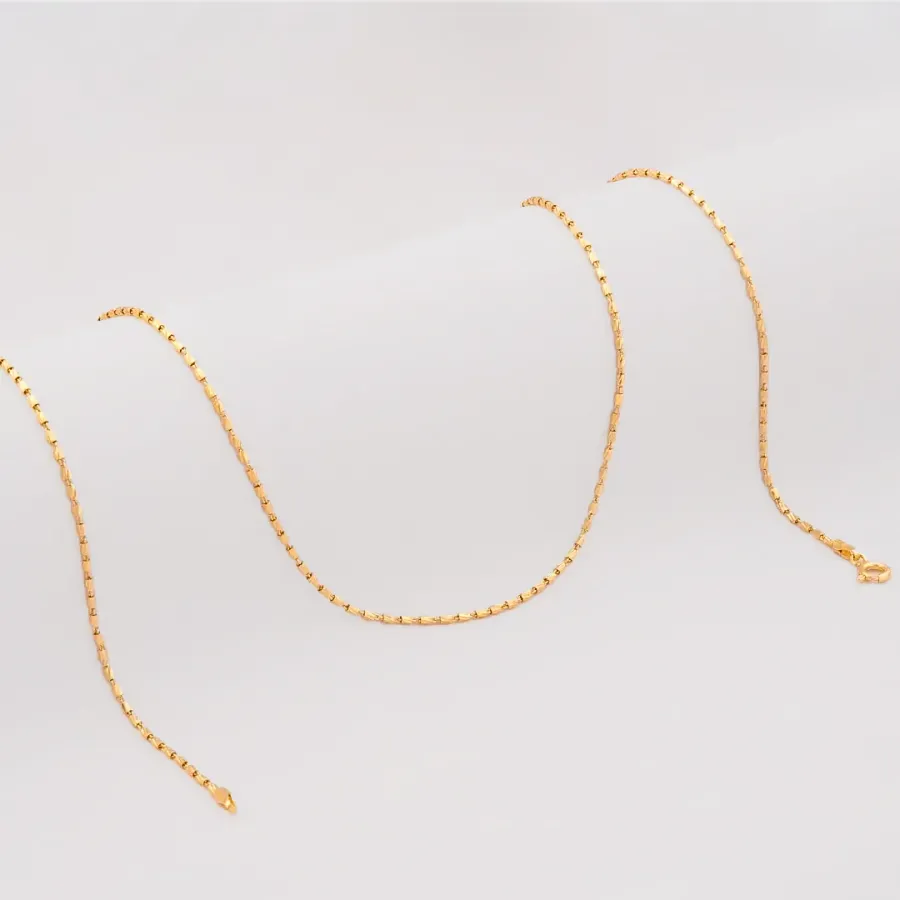 Cadena Tube Gold IT 65 cm