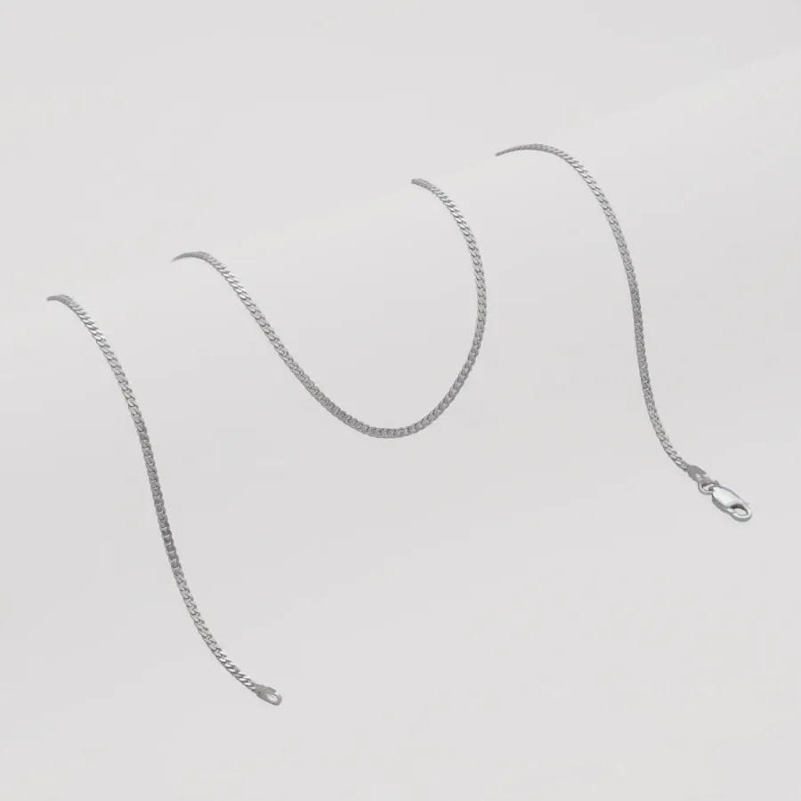 Cadena Cubana 1,9 mm 45 cm