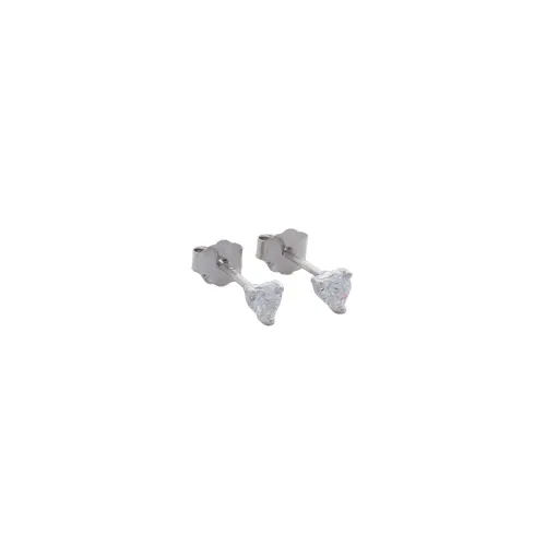 Aretes Line Heart 3 mm