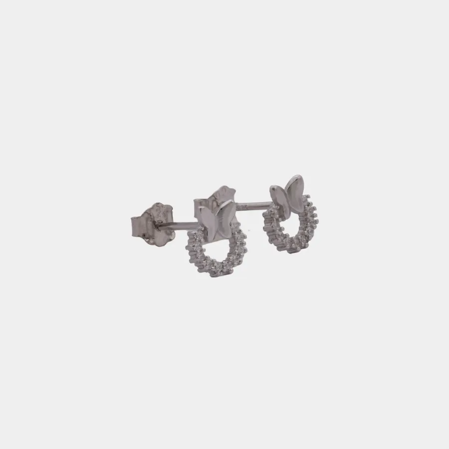 Aretes Butterfly Halo 7,1 mm