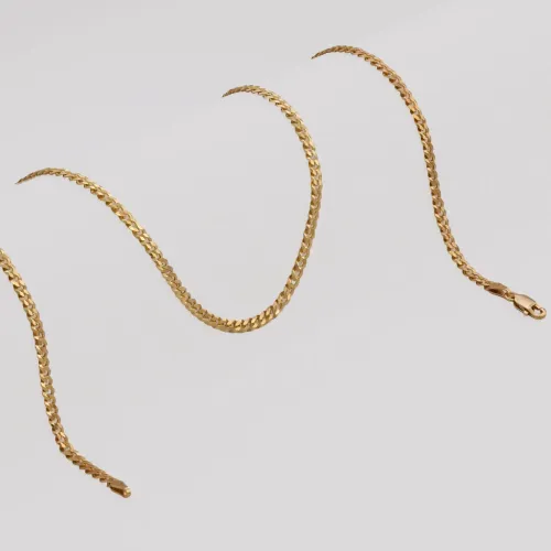 Cadena Cuban Link IT 3,1 mm 65 cm