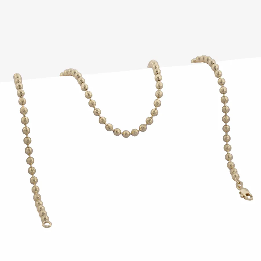 Cadena Militar Italy 4 mm 60 cm
