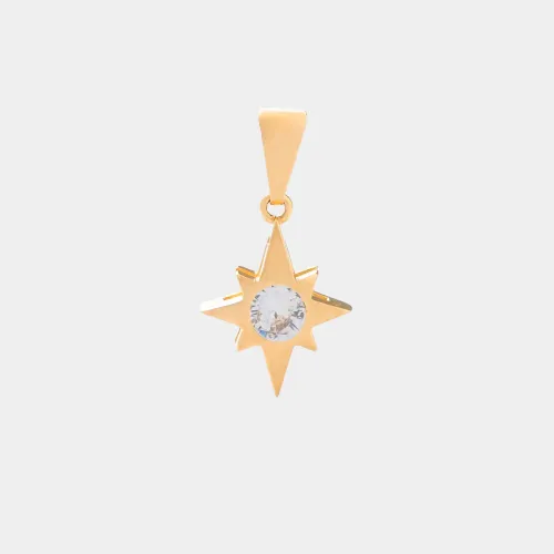Dije Estrella Circonia CRISTAL