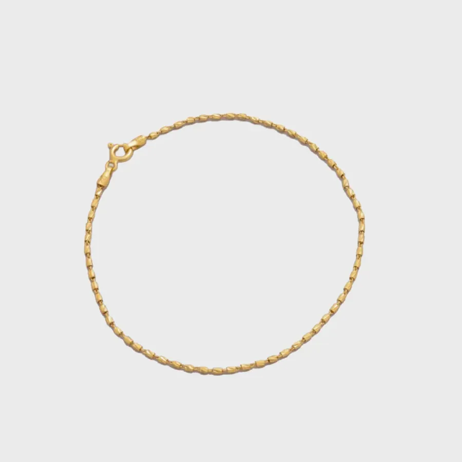 Pulsera Tube Gold IT 19.5 cm