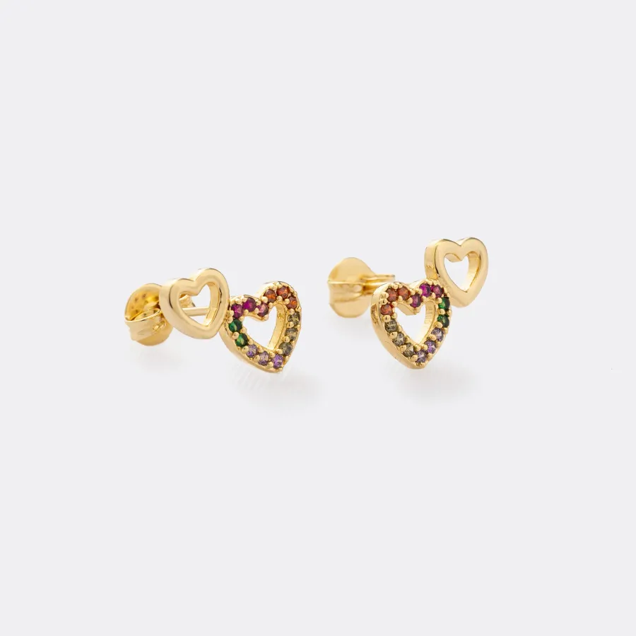 Aretes Double Free Love