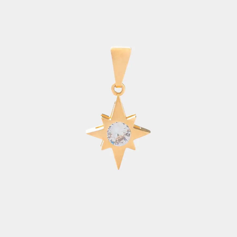 Dije Estrella Circonia CRISTAL
